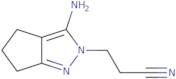 3-Amino-2,4,5,6-tetrahydrocyclopentapyrazole-2-propionitrile