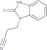 3-(2-Sulfanyl-1H-1,3-benzodiazol-1-yl)propanenitrile