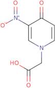 2-(3-Nitro-4-oxo-1,4-dihydropyridin-1-yl)acetic acid