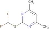 2-[(Difluoromethyl)sulfanyl]-4,6-dimethylpyrimidine