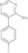 5-(4-Fluorophenyl)pyrimidin-4-amine