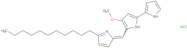 Undecylprodigiosin hydrochloride