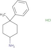 4-Methyl-4-phenylcyclohexan-1-amine hydrochloride