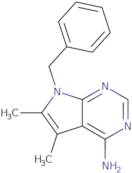 7-Benzyl-5,6-dimethyl-7H-pyrrolo[2,3-d]pyrimidin-4-amine