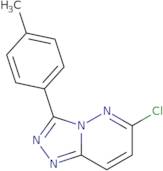 6-Chloro-3-(4-methylphenyl)-[1,2,4]triazolo[4,3-b]pyridazine