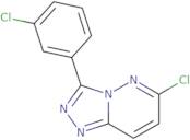 6-Chloro-3-(3-chlorophenyl)[1,2,4]triazolo[4,3-b]pyridazine