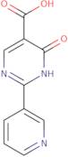 6-Oxo-2-(pyridin-3-yl)-1,6-dihydropyrimidine-5-carboxylic acid