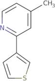 4-Methyl-2-(3-thienyl)pyridine