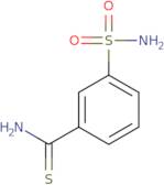 3-Sulfamoylbenzene-1-carbothioamide
