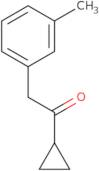 1-Cyclopropyl-2-(3-methylphenyl)ethan-1-one