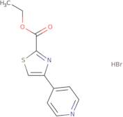 4-Pyridin-4-yl-thiazole-2-carboxylic acid ethyl ester hydrobromate