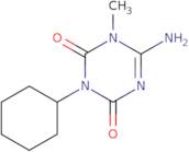 6-Amino-3-cyclohexyl-1-methyl-1,2,3,4-tetrahydro-1,3,5-triazine-2,4-dione