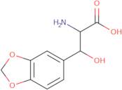 2-Amino-3-(1,3-dioxaindan-5-yl)-3-hydroxypropanoic acid