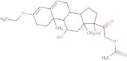 (11β)-21-(Acetyloxy)-3-ethoxy-11,17-dihydroxy-pregna-3,5-dien-20-one