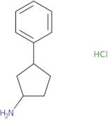 3-Phenylcyclopentan-1-amine hydrochloride