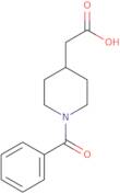 2-(1-Benzoylpiperidin-4-yl)acetic acid