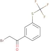 3-(Trifluoromethylthio)phenacyl bromide