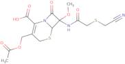 7-[[[(Cyanomethyl)thio]acetyl]amino]-7-methoxy cephalosporanic acid