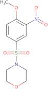 4-[(4-Methoxy-3-nitrobenzene)sulfonyl]morpholine