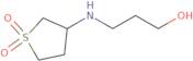 3-[(3-Hydroxypropyl)amino]-1λ6-thiolane-1,1-dione