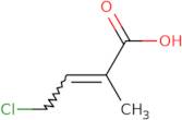 (2E)-4-Chloro-2-methylbut-2-enoic acid