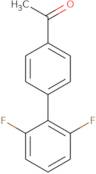 1-[4-(2,6-Difluorophenyl)phenyl]ethan-1-one