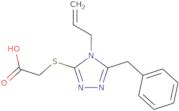 2-{[5-Benzyl-4-(prop-2-en-1-yl)-4H-1,2,4-triazol-3-yl]sulfanyl}acetic acid