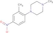 1-Methyl-4-(2-methyl-4-nitrophenyl)piperazine