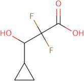 3-Cyclopropyl-2,2-difluoro-3-hydroxypropanoic acid