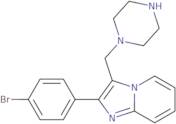 2-(4-Bromo-phenyl)-3-piperazin-1-ylmethyl-imidazo[1,2-a]pyridine