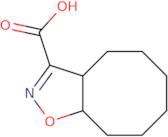 3α,4,5,6,7,8,9-Octahydro-cycloocta[D]isoxazole-3-carboxylic acid