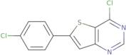 4-Chloro-6-(4-chlorophenyl)thieno[3,2-d]pyrimidine