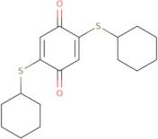 2,5-Bis(cyclohexylsulfanyl)cyclohexa-2,5-diene-1,4-dione