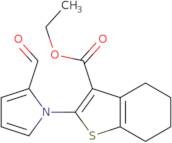 2-(2-Formyl-pyrrol-1-yl)-4,5,6,7-tetrahydro-benzo[b]thiophene-3-carboxylic acid ethyl ester