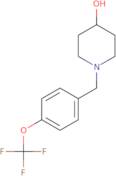 1-{[4-(Trifluoromethoxy)phenyl]methyl}piperidin-4-ol