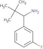 1-(3-Fluorophenyl)-2,2-dimethylpropan-1-amine