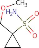 1-(Methoxymethyl)cyclopropane-1-sulfonamide