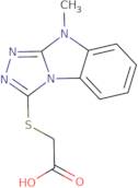 [(9-Methyl-9H-[1,2,4]triazolo[4,3-a]benzimidazol-3-yl)thio]acetic acid