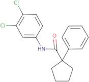 N-(3,4-dichlorophenyl)-1-phenylcyclopentane-1-carboxamide