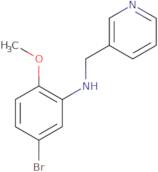 5-Bromo-2-methoxy-N-(pyridin-3-ylmethyl)aniline