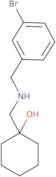 1-({[(3-Bromophenyl)methyl]amino}methyl)cyclohexan-1-ol