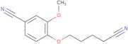 4-(4-Cyanobutoxy)-3-methoxybenzonitrile