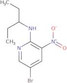 5-Bromo-N-(1-ethylpropyl)-3-nitro-2-pyridinamine