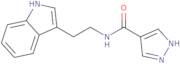 N-[2-(1H-Indol-3-yl)ethyl]-1H-pyrazole-4-carboxamide