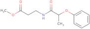 Methyl 3-(2-phenoxypropanamido)propanoate