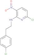 6-Chloro-N-[2-(4-chlorophenyl)ethyl]-3-nitropyridin-2-amine