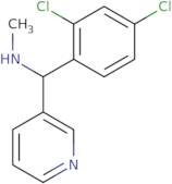 [(2,4-Dichlorophenyl)(pyridin-3-yl)methyl](methyl)amine