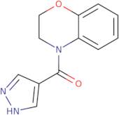 2,3-Dihydro-1,4-benzoxazin-4-yl(1H-pyrazol-4-yl)methanone