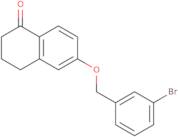 6-((3-Bromobenzyl)oxy)-3,4-dihydronaphthalen-1(2H)-one