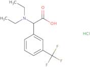 2-(Diethylamino)-2-[3-(trifluoromethyl)phenyl]acetic acid hydrochloride